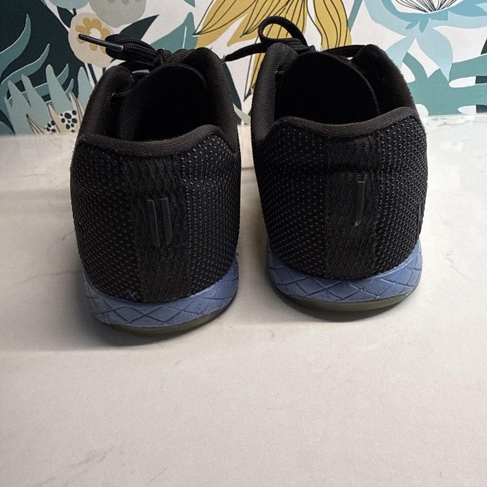 Black Women's Lace-Up Casual Sneakers - Picture 9 of 9